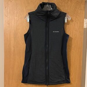 Columbia Charcoal Sleeveless Vest Mens Small